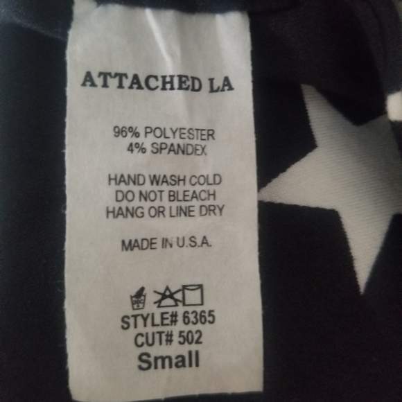 NWT/Attached LA Star Bodysuit - Picture 6 of 7